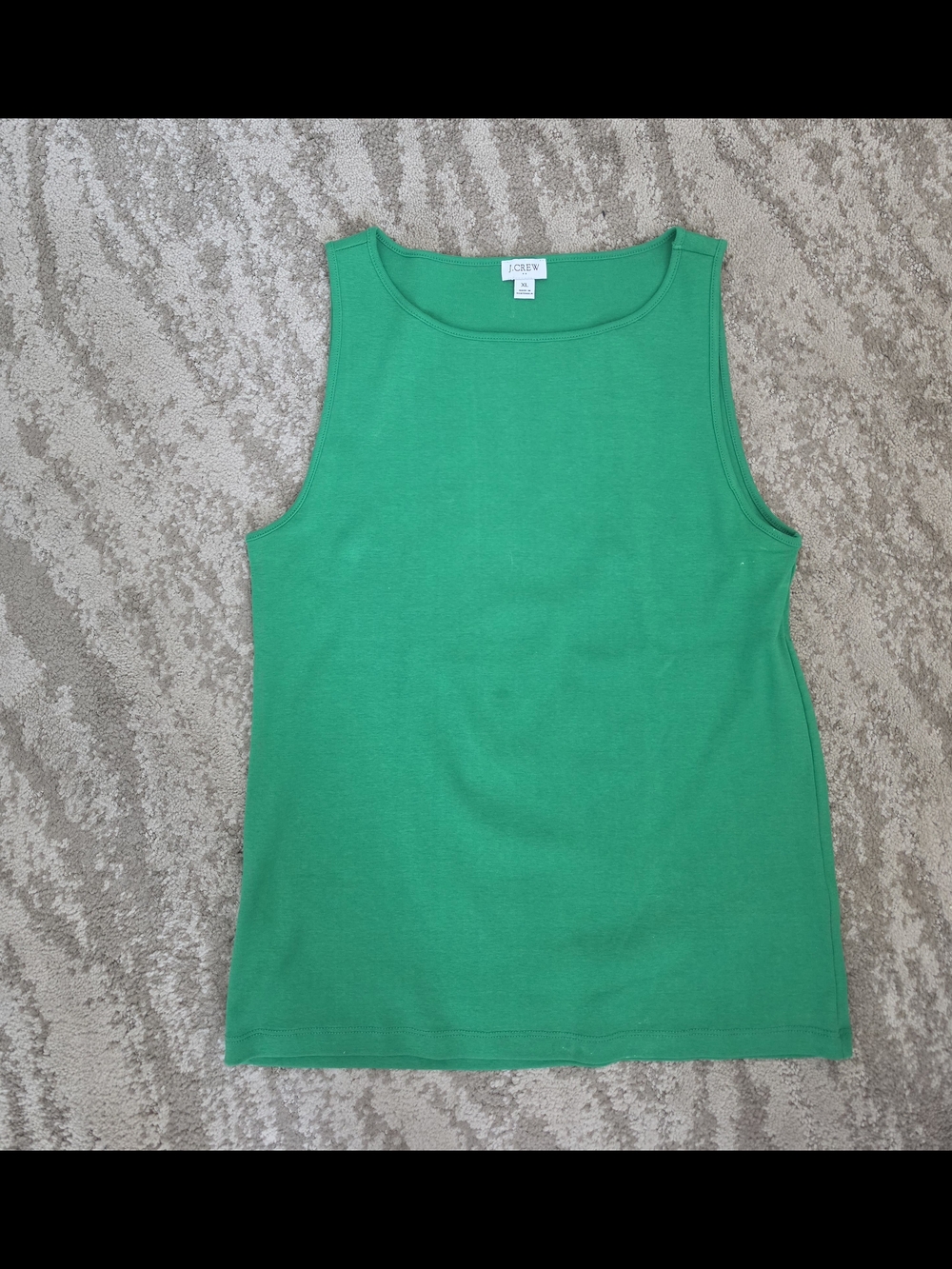 J. Crew Emerald Green Classic Tank